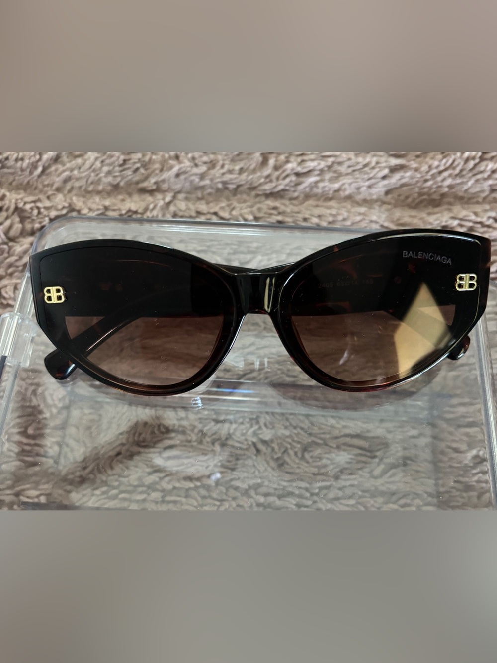 Women's Cat Eye Sunglasses in Tortoiseshell Brown